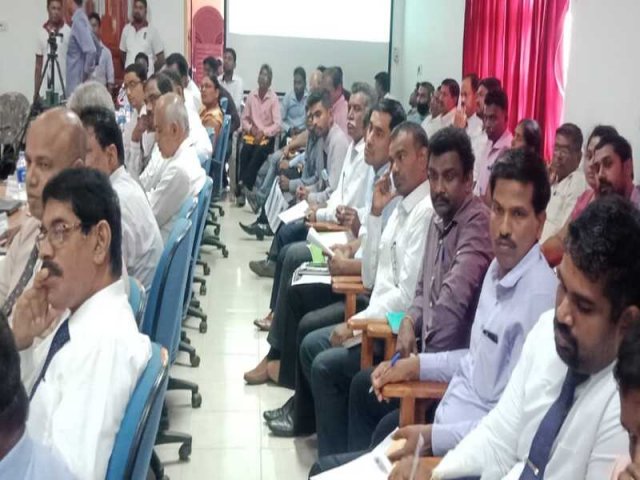 District Coordinating Committee Meeting held on 21.09.2020 at District Secretariat Vavuniya